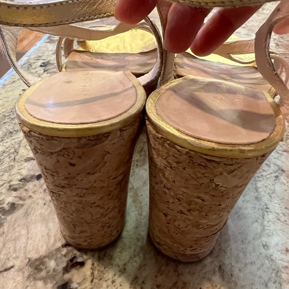 Kate Spade Golden Sandal 8M - Picture 4 of 7